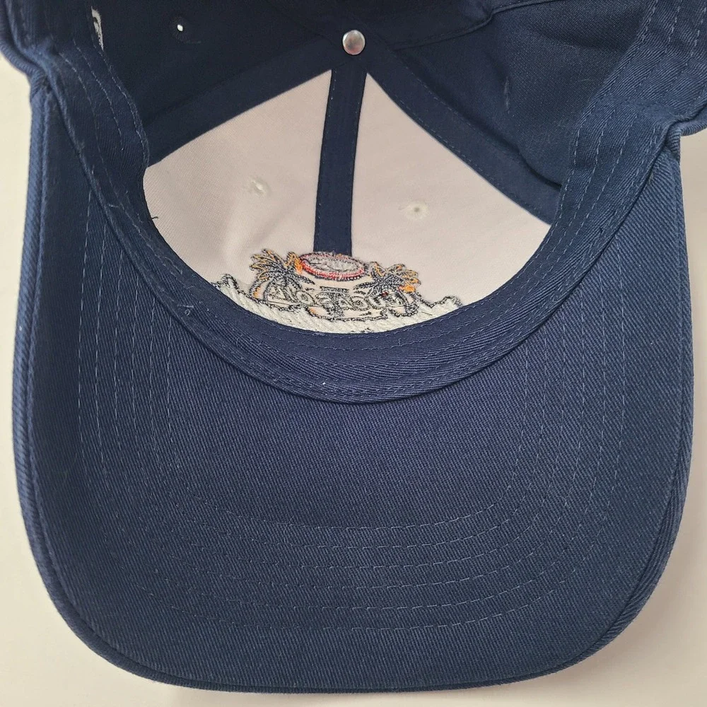 NHRA Hat Adjustable White Blue Top Eliminator Club 2026 Drag Winter Nationals